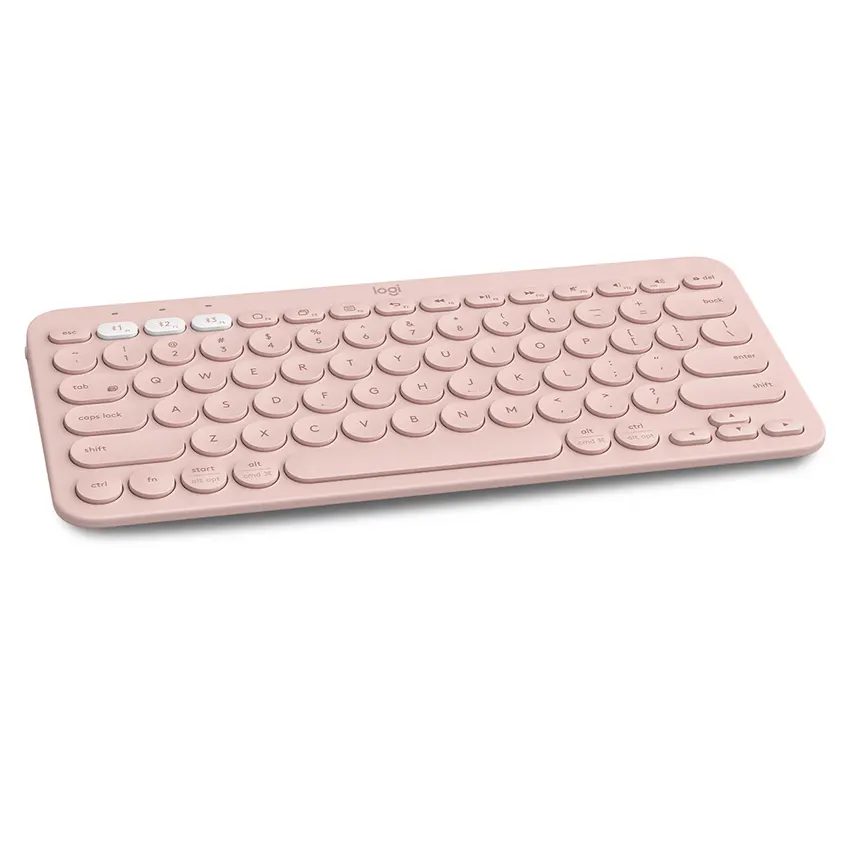 Teclado Inalámbrico Logitech K380, Rosa, Español