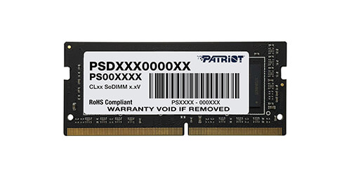 Single Rank Quad Rank Memory Ddr4 Laptop Ram Patriot Signature