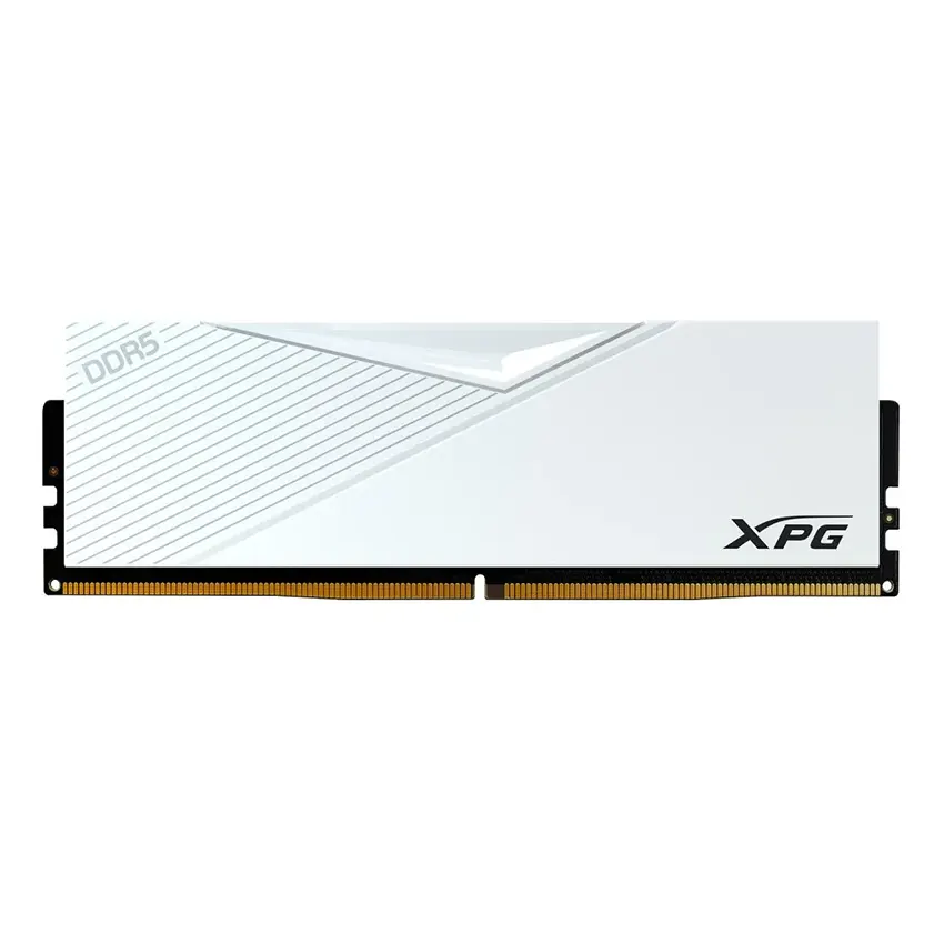 Memoria ADATA XPG LANCER 16GB, DDR5, 5200MHz, CL38, 1.25 V, UDIMM, Blanco
