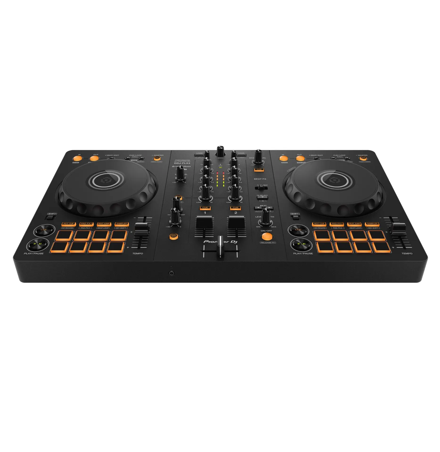 Controlador Pioneer DJ DDJ-FLX4 para rekordbox DJ y Serato