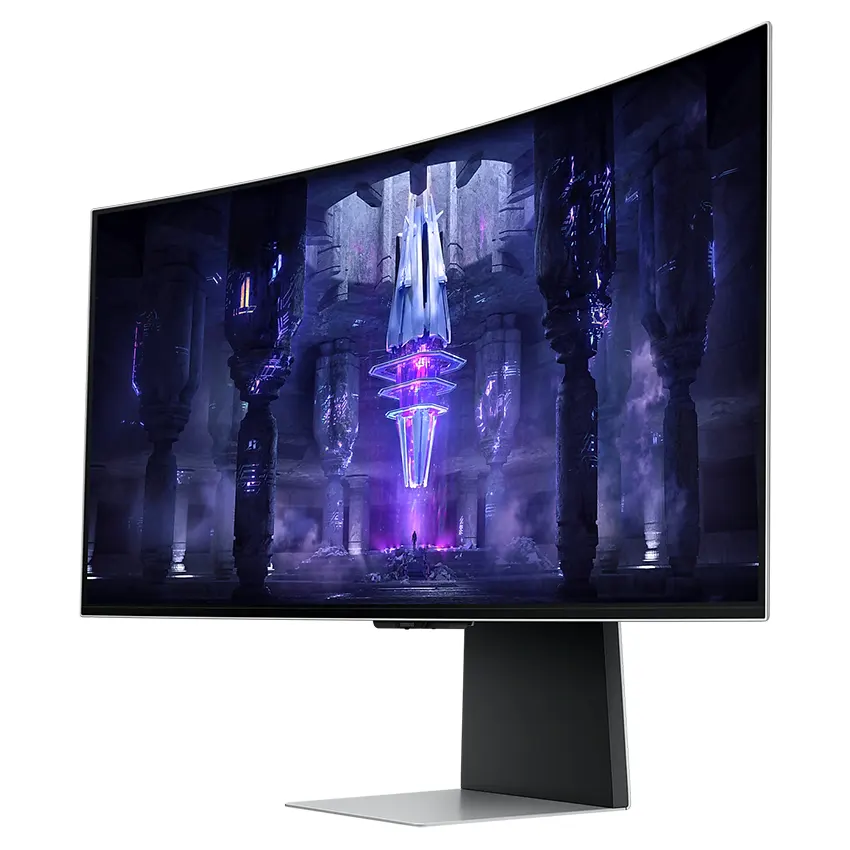 LS34BG850SLXZB-7 Monitor Gamer Samsung Odyssey G8, 34", 175Hz, OLED 1800R, 3440x1440, 0.1ms, Mini DP, Micro HDMI, FreeSync