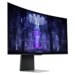 Monitor Gamer Samsung Odyssey G8, 34", 175Hz, OLED 1800R, 3440x1440, 0.1ms, Mini DP, Micro HDMI, FreeSync