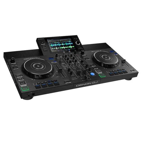 Denon DJ SC LIVE 2 Sistema Autónomo de 2 Decks con Pantalla Táctil de 7", Altavoces Integrados y Wi-Fi