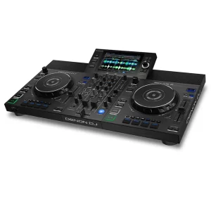 Denon DJ SC LIVE 2 Sistema Autónomo de 2 Decks con Pantalla Táctil de 7", Altavoces Integrados y Wi-Fi