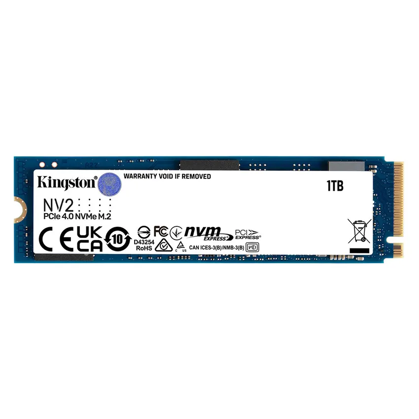 Disco SSD Kingston NV2 NVMe 1TB, 3D NAND, PCIe 4.0, M.2 2280 Disco SSD Kingston NV2 NVMe 1TB, 3D NAND, PCIe 4.0, M.2 2280