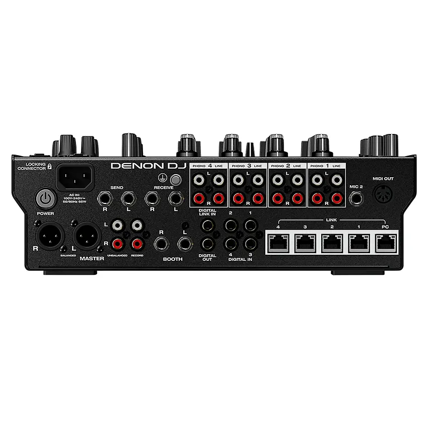 Mezclador de 4 Canales Denon DJ Prime X1850 con Placa de Sonido USB Mezclador de 4 Canales Denon DJ Prime X1850 con Placa de Sonido USB