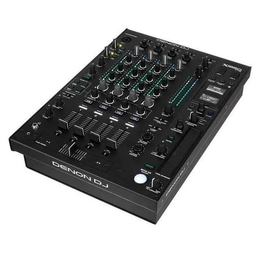 Mezclador de 4 Canales Denon DJ Prime X1850 con Placa de Sonido USB
