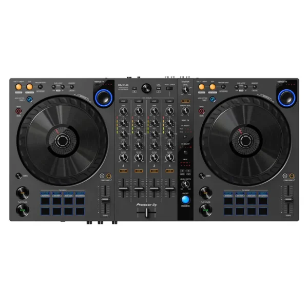 Controlador para rekordbox y Serato Pioneer DJ DDJ-FLX6-GT (Grafito)