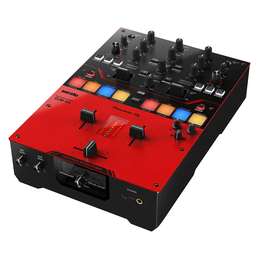 Mezclador de 2 Canales Pioneer DJ DJM-S5 para Scratch Mezclador de 2 Canales Pioneer DJ DJM-S5 para Scratch