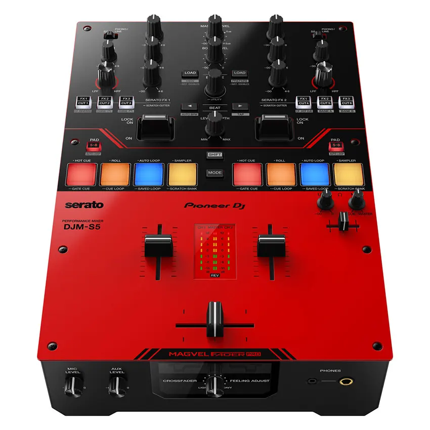Mezclador de 2 Canales Pioneer DJ DJM-S5 para Scratch Mezclador de 2 Canales Pioneer DJ DJM-S5 para Scratch