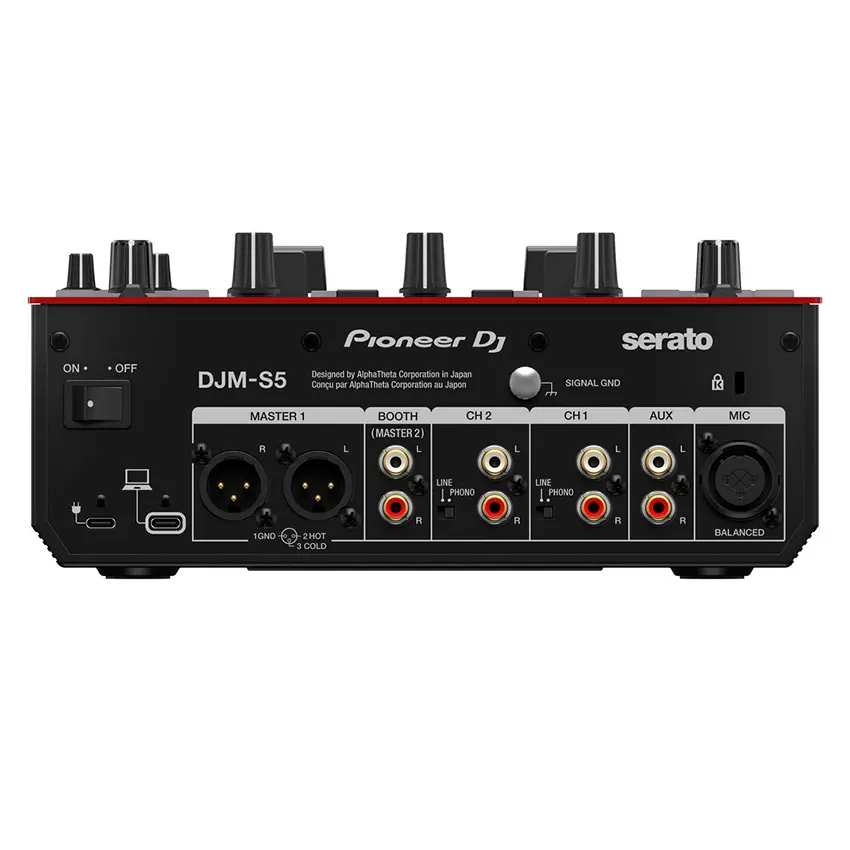 Mezclador de 2 Canales Pioneer DJ DJM-S5 para Scratch Mezclador de 2 Canales Pioneer DJ DJM-S5 para Scratch