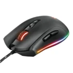 Mouse Trust GXT 900 QUDOS, Gamer, RGB, USB, Negro