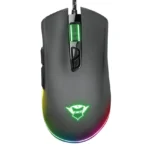 Mouse Trust GXT 900 QUDOS, Gamer, RGB, USB, Negro