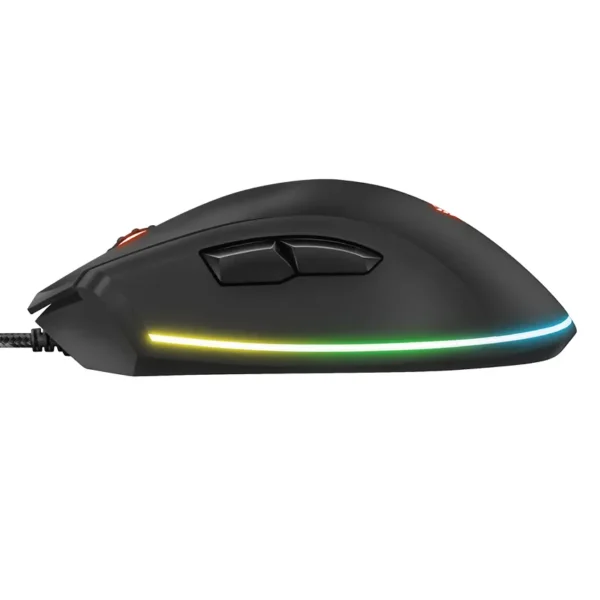 Mouse Trust GXT 900 QUDOS, Gamer, RGB, USB, Negro