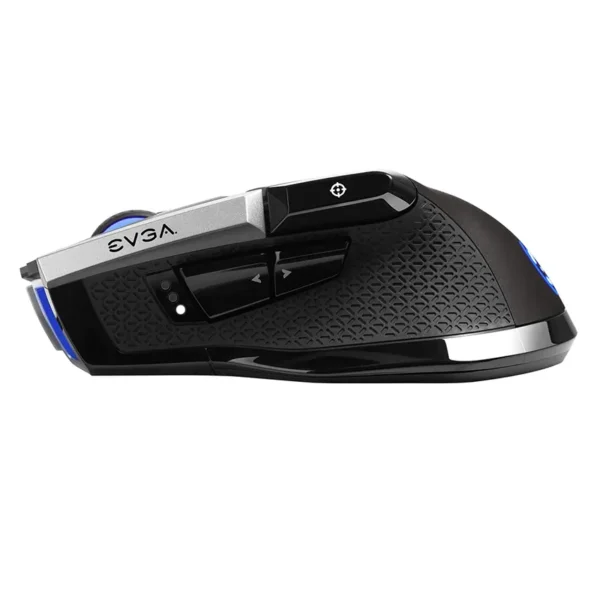 Mouse Inalámbrico EVGA X20, Gamer, USB y Bluetooth, Negro