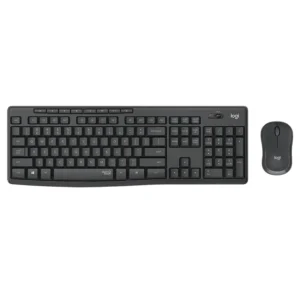 Kit de Teclado y Mouse Inalámbrico Logitech MK295 Silent, Negro, Español