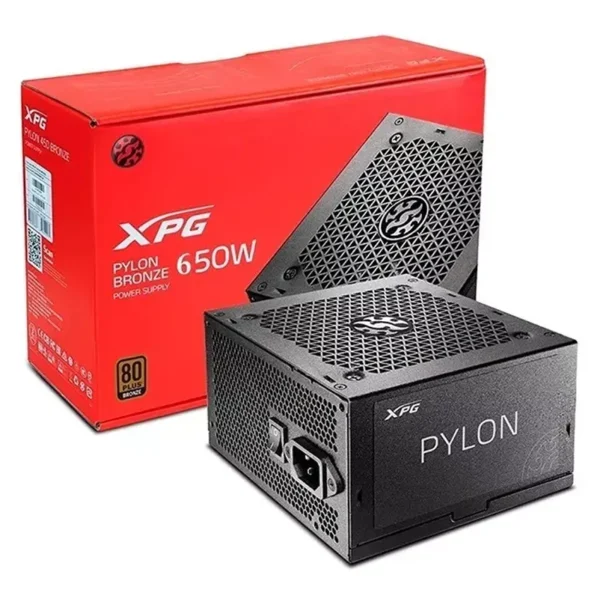 Fuente de alimentación ADATA XPG PYLON 650W 80 PLUS Bronze