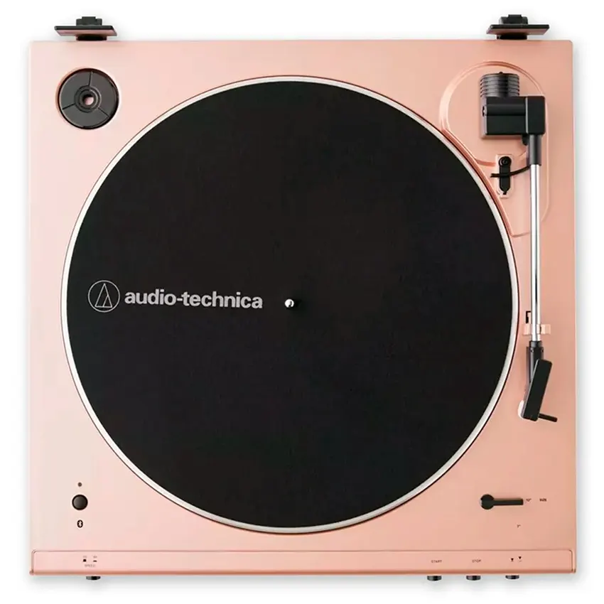 Bandeja Giradiscos Audio-Technica AT-LP60XBT-PQ con Bluetooth (Rosa Edición Limitada)