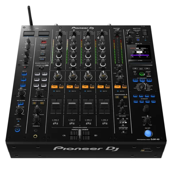 Mezclador de 4 Canales Pioneer DJ DJM-A9 con Placa de Sonido USB