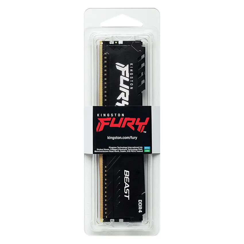 Memoria Kingston FURY Beast, DDR4, UDIMM Memoria Kingston FURY Beast, DDR4, UDIMM