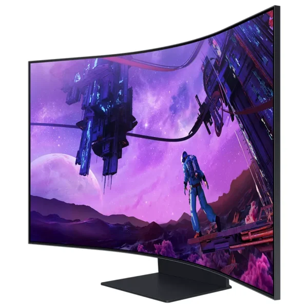 Monitor Gamer Samsung Odyssey Ark, 55", 165Hz, VA 1000R, 3840x2160, 1ms, HDMI, FreeSync