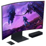 Monitor Gamer Samsung Odyssey Ark, 55", 165Hz, VA 1000R, 3840x2160, 1ms, HDMI, FreeSync