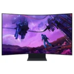 Monitor Gamer Samsung Odyssey Ark, 55", 165Hz, VA 1000R, 3840x2160, 1ms, HDMI, FreeSync