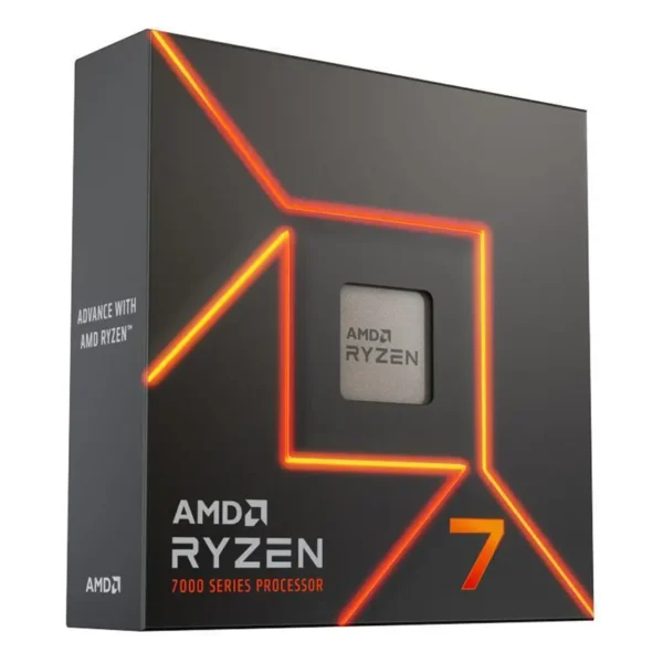 Procesador AMD Ryzen 7, Radeon, Sin cooler/disipador, Socket AM5, BOX
