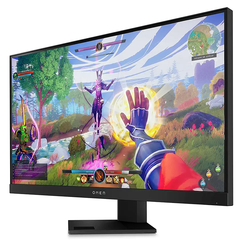 Monitor Gamer HP OMEN 25i, 24.5", 165Hz, IPS, 1920x1080, 1ms, DisplayPort, HDMI, FreeSync, G-Sync