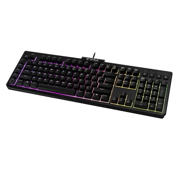 Teclado EVGA Z12 RGB, Iluminación LED, Gamer, Español