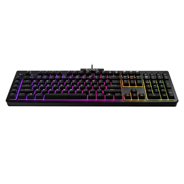 Teclado EVGA Z12 RGB, Iluminación LED, Gamer, Español