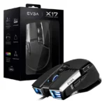 Mouse EVGA X17, Gamer, USB, Negro