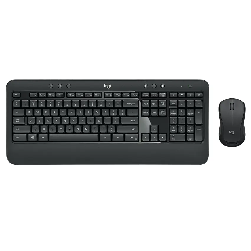 Kit de Teclado y Mouse Inalámbrico Logitech MK540 Advanced, Negro, Español Kit de Teclado y Mouse Inalámbrico Logitech MK540 Advanced, Negro, Español