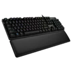 Teclado Logitech G G513 Carbon LIGHTSYNC RGB Mecánico, Gamer, GX Brown Táctil, Negro