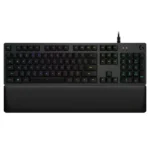 Teclado Logitech G G513 Carbon LIGHTSYNC RGB Mecánico, Gamer, GX Brown Táctil, Negro
