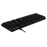 Teclado Logitech G G513 Carbon LIGHTSYNC RGB Mecánico, Gamer, GX Brown Táctil, Negro