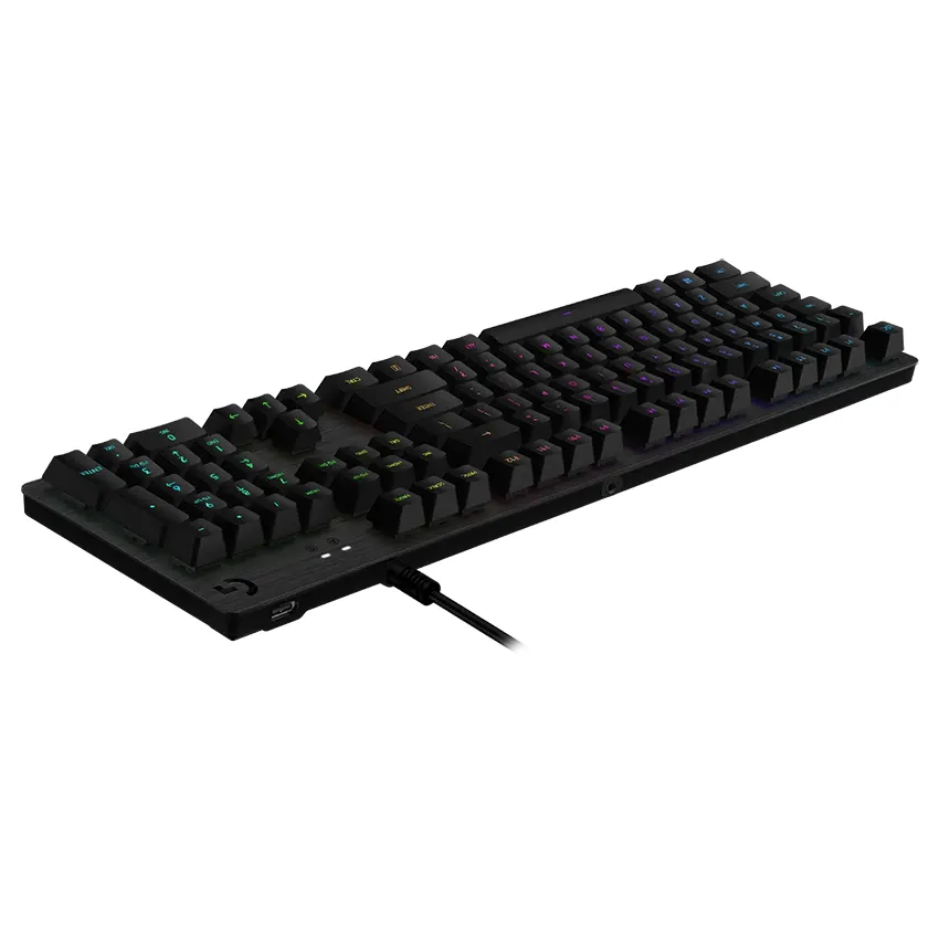 Teclado Logitech G G513 Carbon LIGHTSYNC RGB Mecánico, Gamer, GX Brown Táctil, Negro Teclado Logitech G G513 Carbon LIGHTSYNC RGB Mecánico, Gamer, GX Brown Táctil, Negro