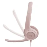 Auriculares Logitech H390, USB, Rosa