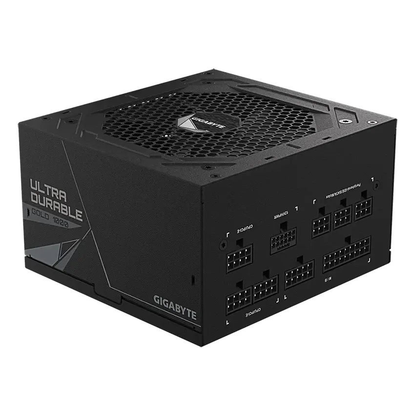 Fuente de alimentación modular Gigabyte UD1000GM PG5 1000W 80 PLUS Gold, Preparada para PCIe 5.0 Fuente de alimentación modular Gigabyte UD1000GM PG5 1000W 80 PLUS Gold, Preparada para PCIe 5.0