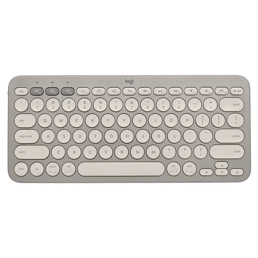 Teclado Inalámbrico Logitech K380, Sand, Español Teclado Inalámbrico Logitech K380, Sand, Español