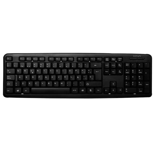 Gabinete Kit Kelyx LC727-14, ATX, Con Fuente 500W, Teclado USB, Mouse USB y Parlantes, Negro
