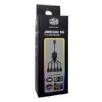 Cable Divisor de 1 a 5 RGB direccionable Cooler Master