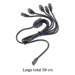 Cable Divisor de 1 a 5 RGB direccionable Cooler Master