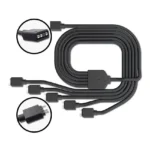 Cable Divisor de 1 a 5 RGB direccionable Cooler Master