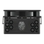 Ventilador para CPU Cooler Master Hyper 212 Black Edition, Intel LGA1700/1200/1151/1150, AMD AM4, New Packaging