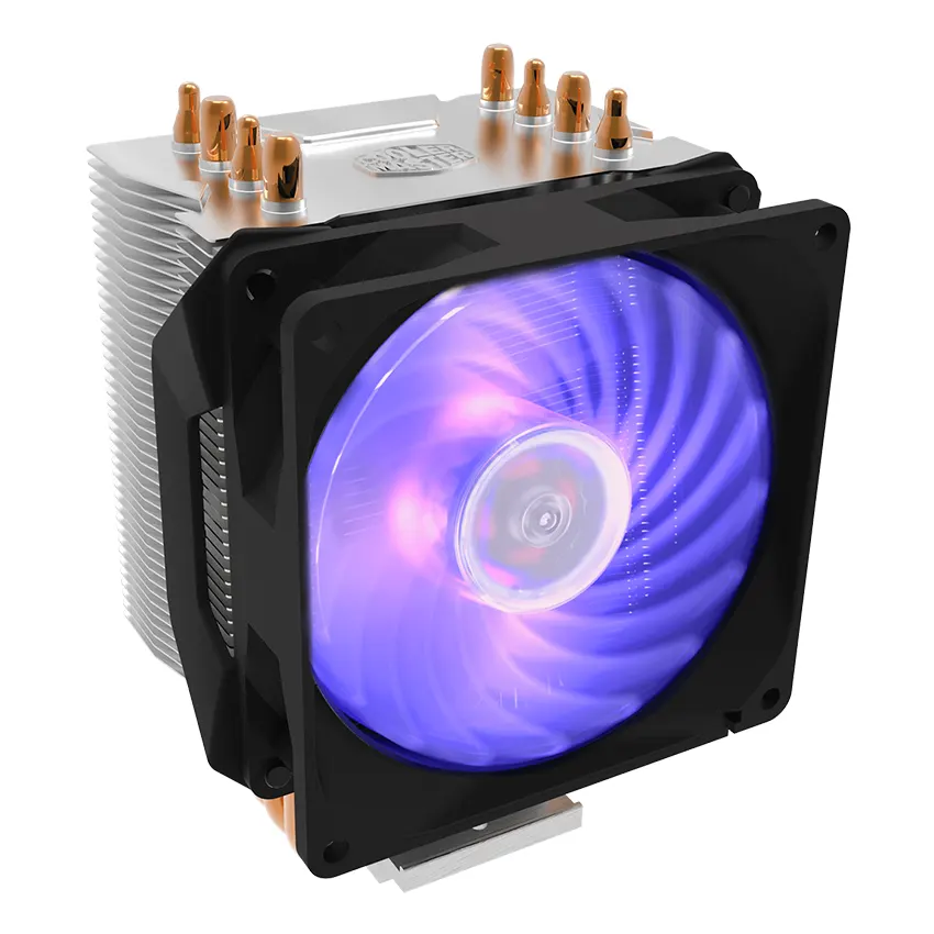 Ventilador para CPU Cooler Master Hyper H410R RGB, Intel LGA1200/1151/1150, AMD AM4 Ventilador para CPU Cooler Master Hyper H410R RGB, Intel LGA1200/1151/1150, AMD AM4