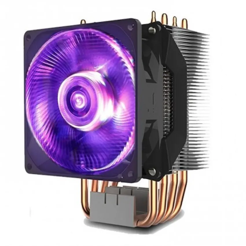 Ventilador para CPU Cooler Master Hyper H410R RGB, Intel LGA1200/1151/1150, AMD AM4 Ventilador para CPU Cooler Master Hyper H410R RGB, Intel LGA1200/1151/1150, AMD AM4