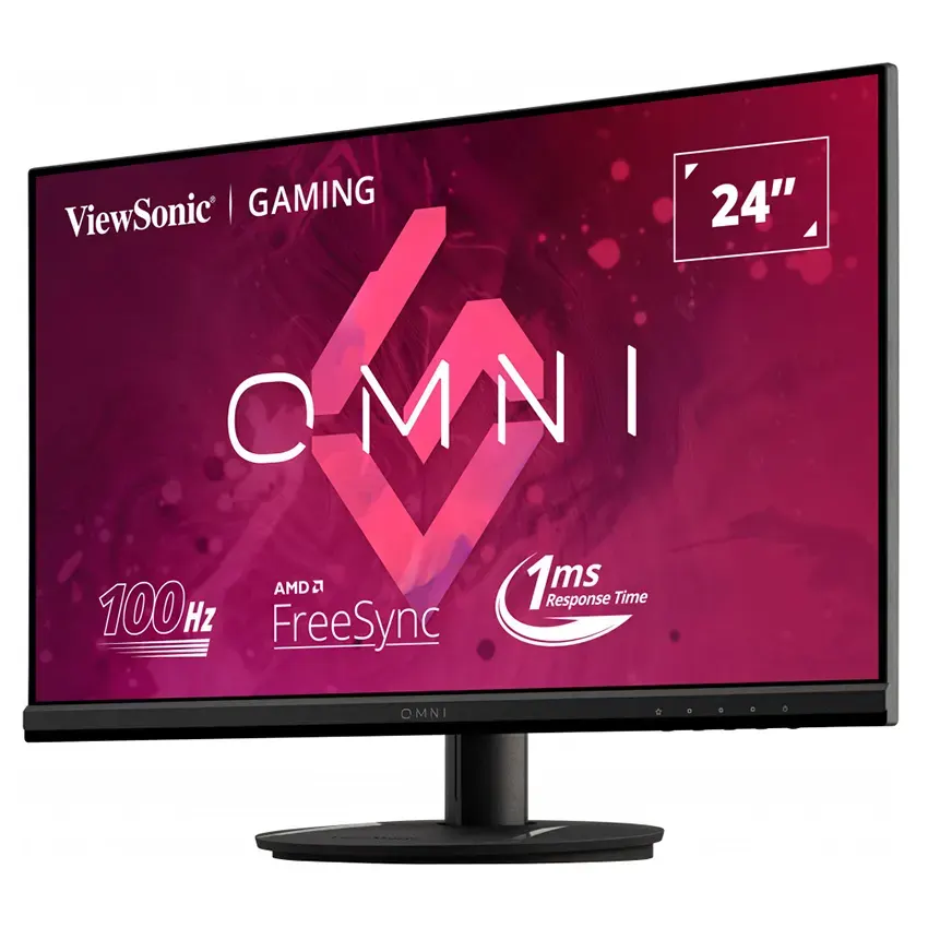 Monitor Gamer ViewSonic VX2416, 23.8", 100Hz, IPS, 1920x1080, 1ms, DisplayPort, HDMI, FreeSync