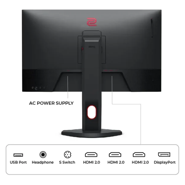 Monitor Gamer BenQ ZOWIE XL2731K, 27", 165Hz, TN, 1920x1080, 1ms, DisplayPort, HDMI, DyAc