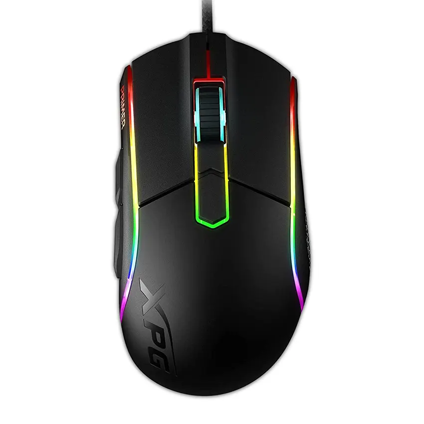 Mouse ADATA XPG PRIMER RGB, Gamer, USB, Negro